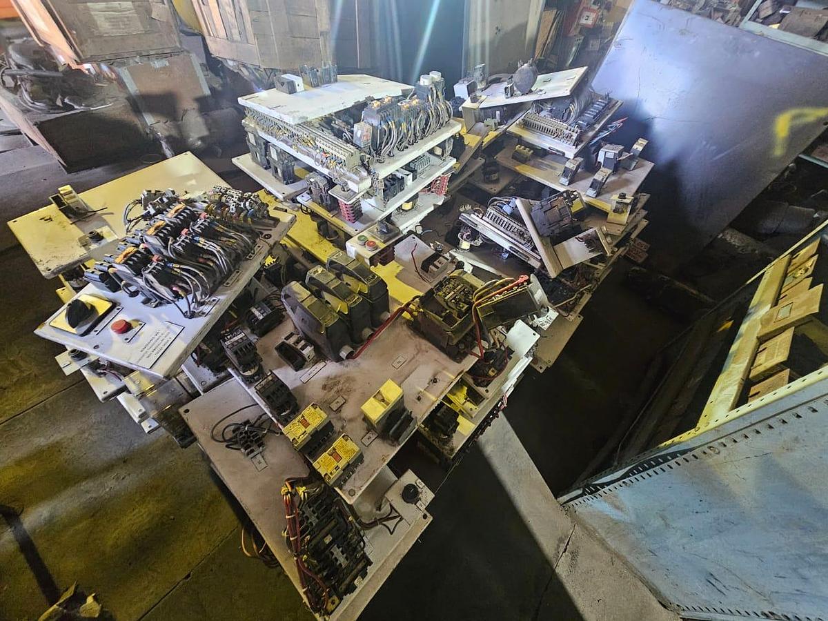 Used ELECTRICAL PANELS WITH CONTACTORS & ELECTRICAL CABLES - USED CONDITION