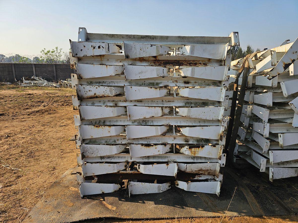 Used 1200 MM CONVEYOR BELT CRADLES