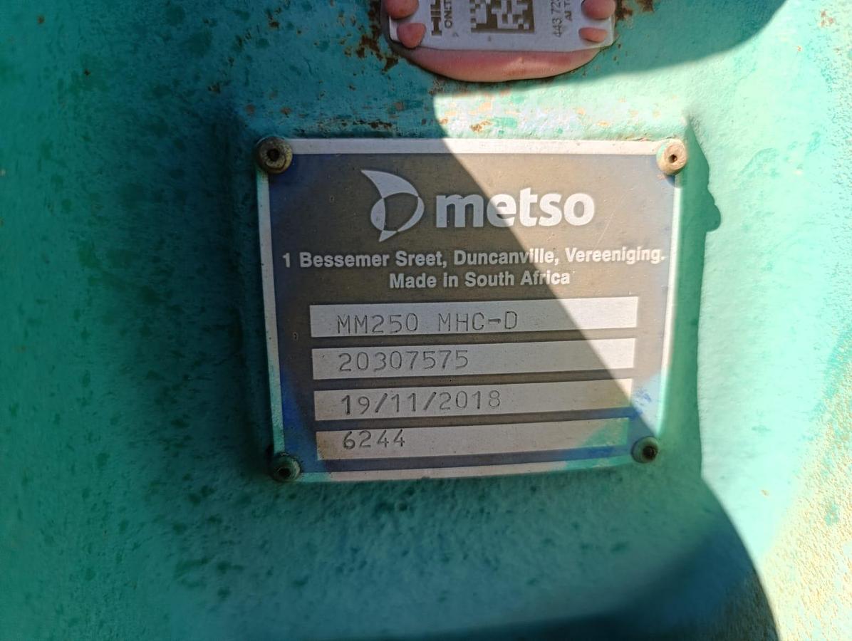 Used METSO MM250 10X8 PUMP