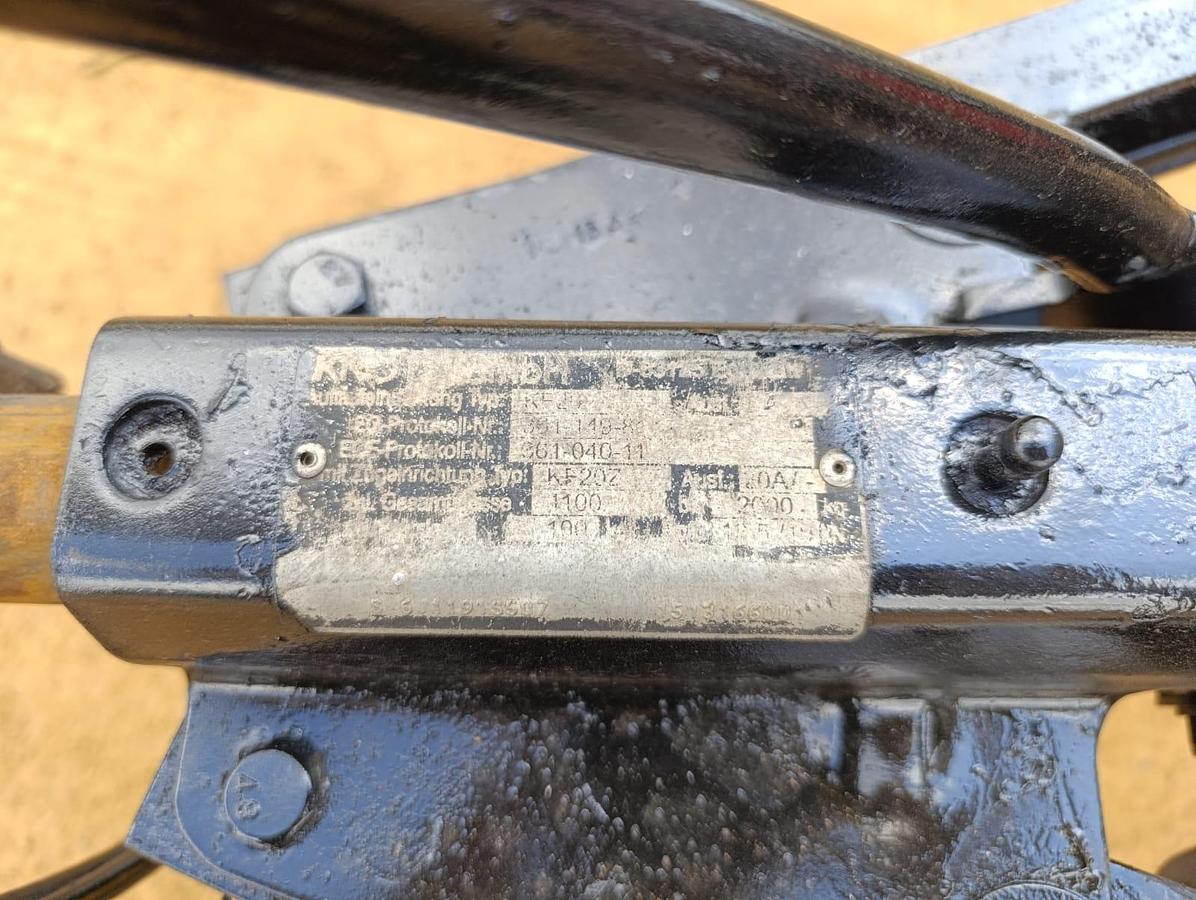 Used HEAVY DUTY 2500 LITRE DIESEL BOWSER TRAILER WITH PUMP & METER- USED CONDITION