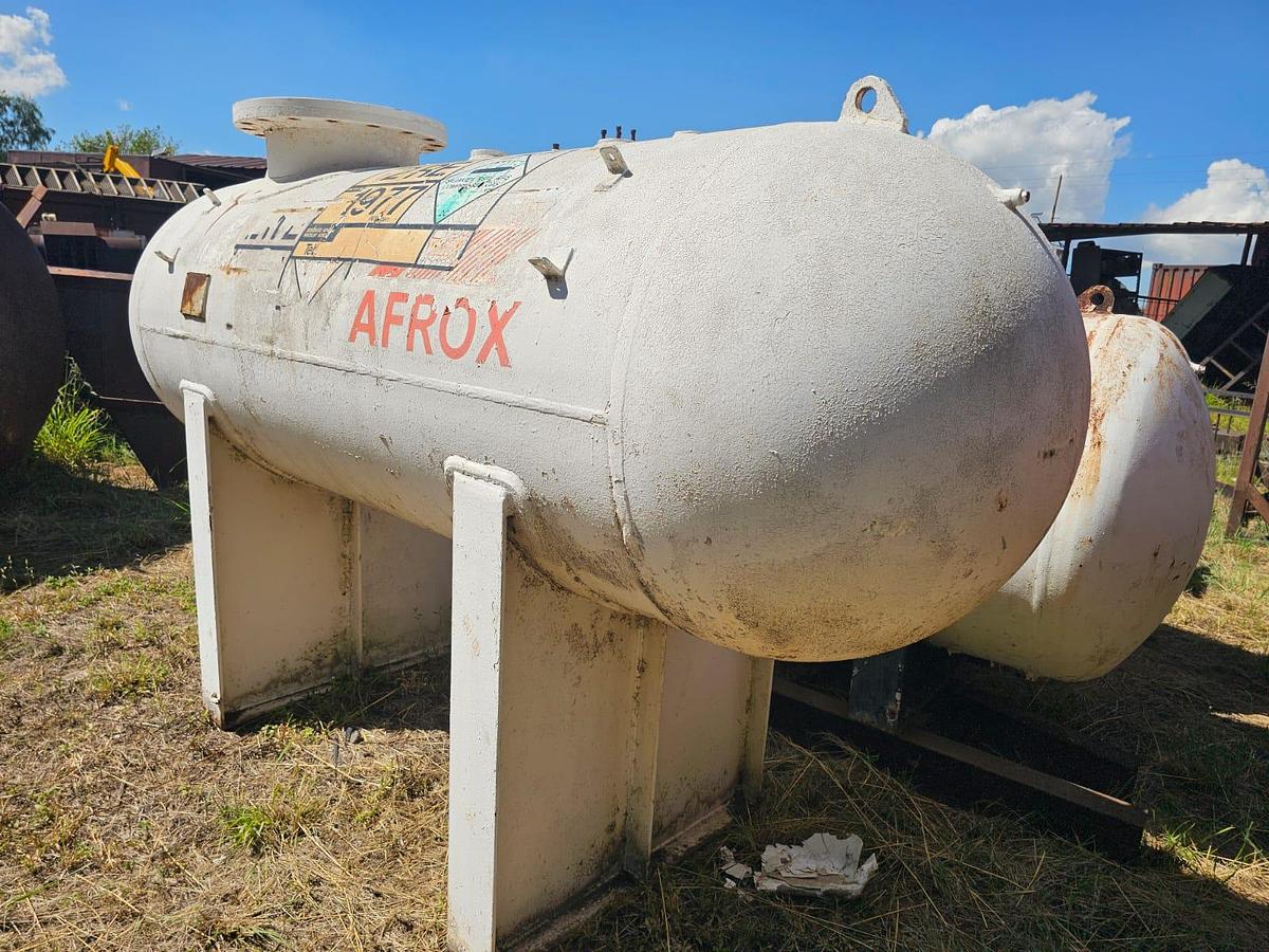 Used 1500 LITER AFROX NITROGEN TANK