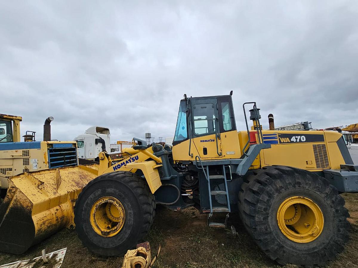 Used KOMATSU WA470-B FRONT END LOADER - INOPERABLE