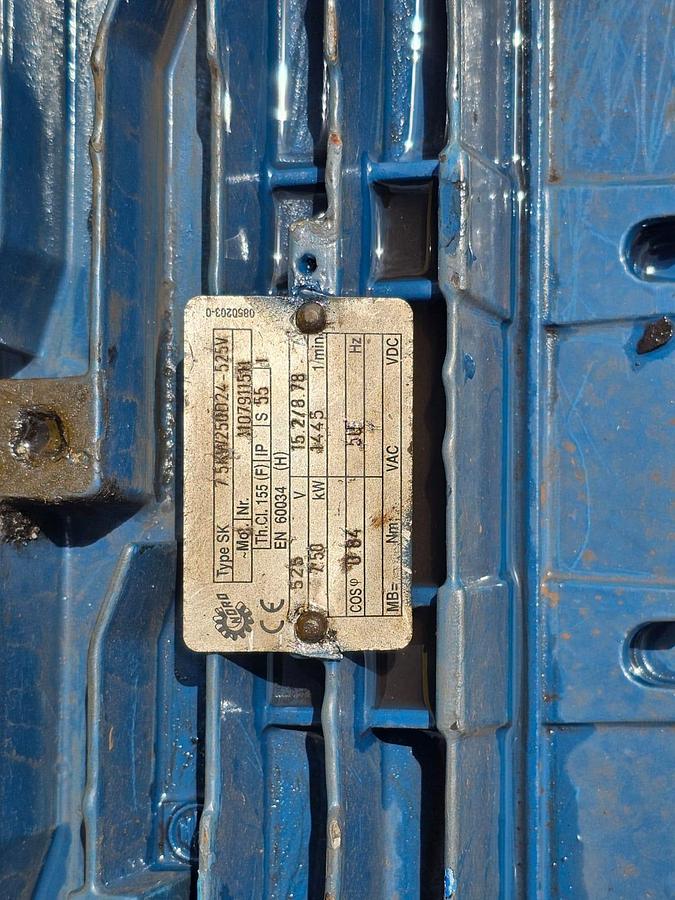 Used 7.5 KW MOTORIZED GEARBOX (USED)