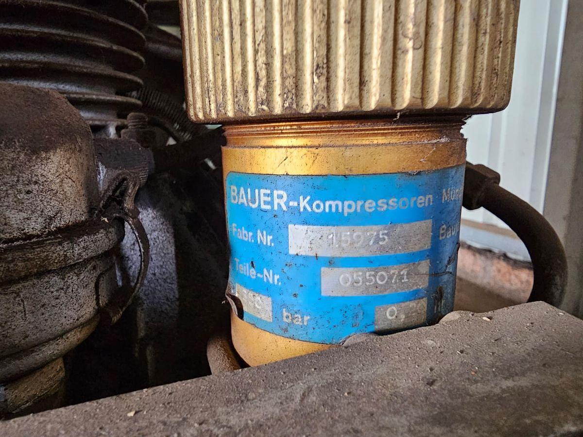 Used DIVING COMPRESSOR WITH CYLINDER
