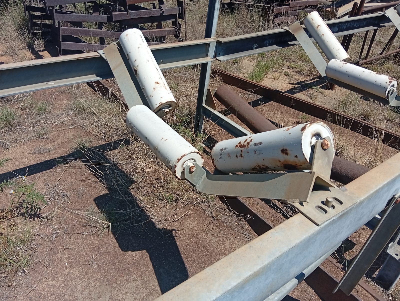 Used 1200MM GALVANIZED CONVEYOR STRUCTURE
