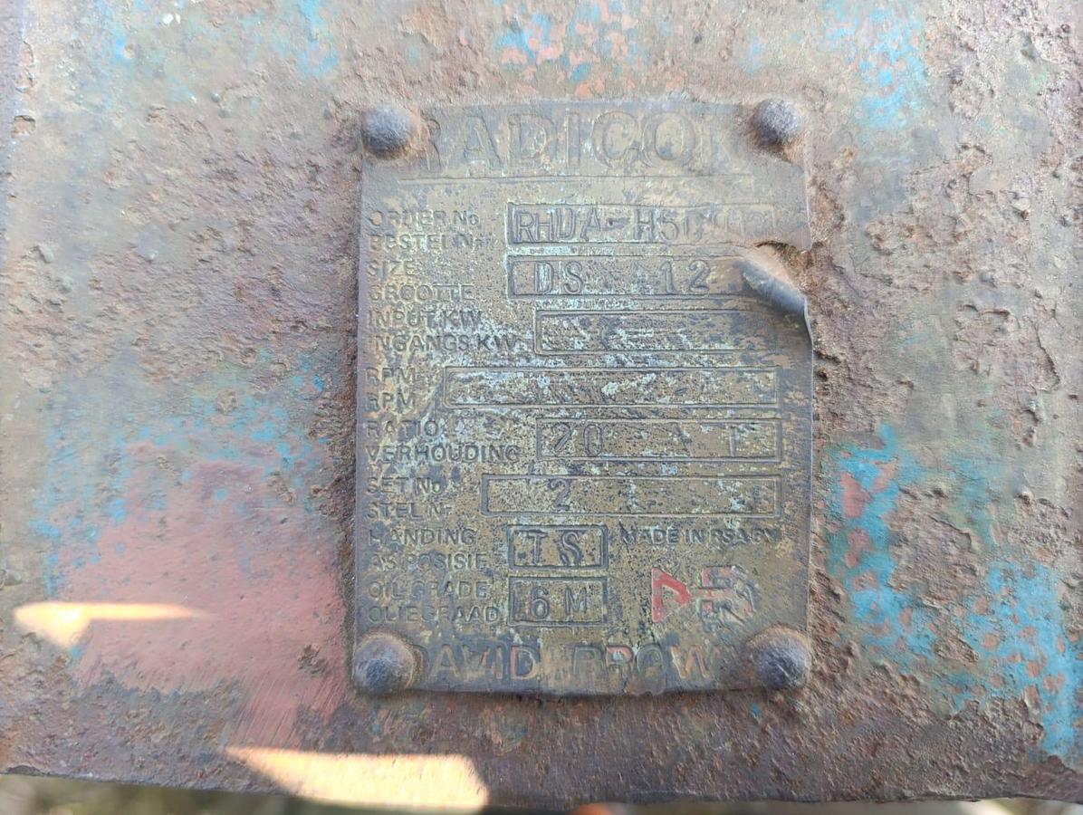 Used RADICON GEARBOX