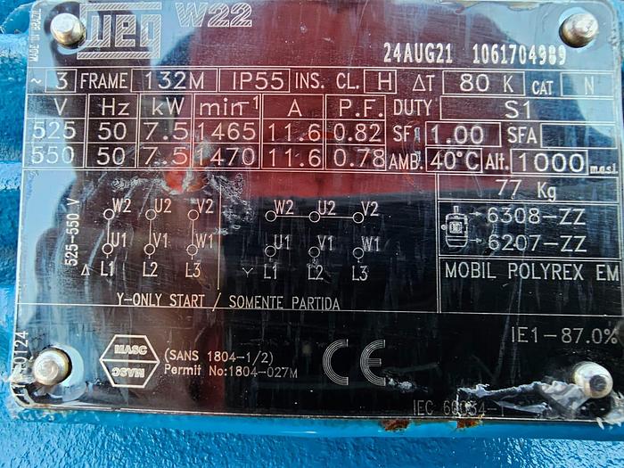 Used SINGLE DRUM WINCH WITH MOTOR