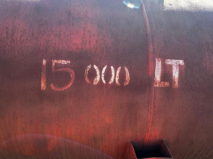Used 15 000 LITRE BULK TANK