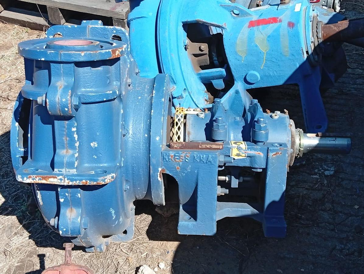 Used 6/4 KREBS SLURRYMAX MMA HORIZONTAL SHAFT SPLIT-CASE PUMP
