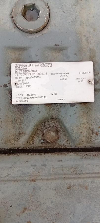 Used 3OKW MOTORISED GEARBOX (USED)