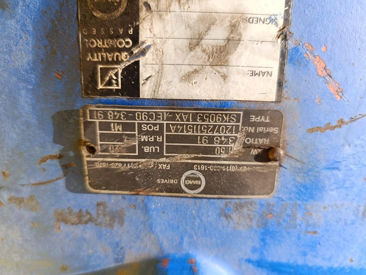 Used GEARBOX 7.5KW