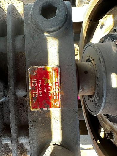 Used BULK CEMENT TRAILER WITH DIESEL DRIVEN CEMENT PUMP (TRUCK NOT INCLUDED)