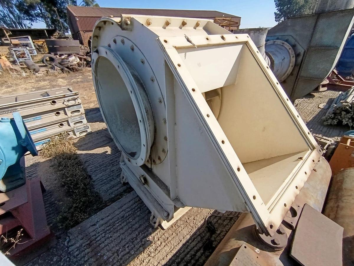 Used INDUSTRIAL FAN WITH ELECTRIC MOTOR 5.5KW