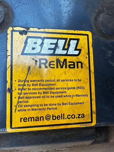 Used BELL B2806D HAULER (NON-RUNNER)