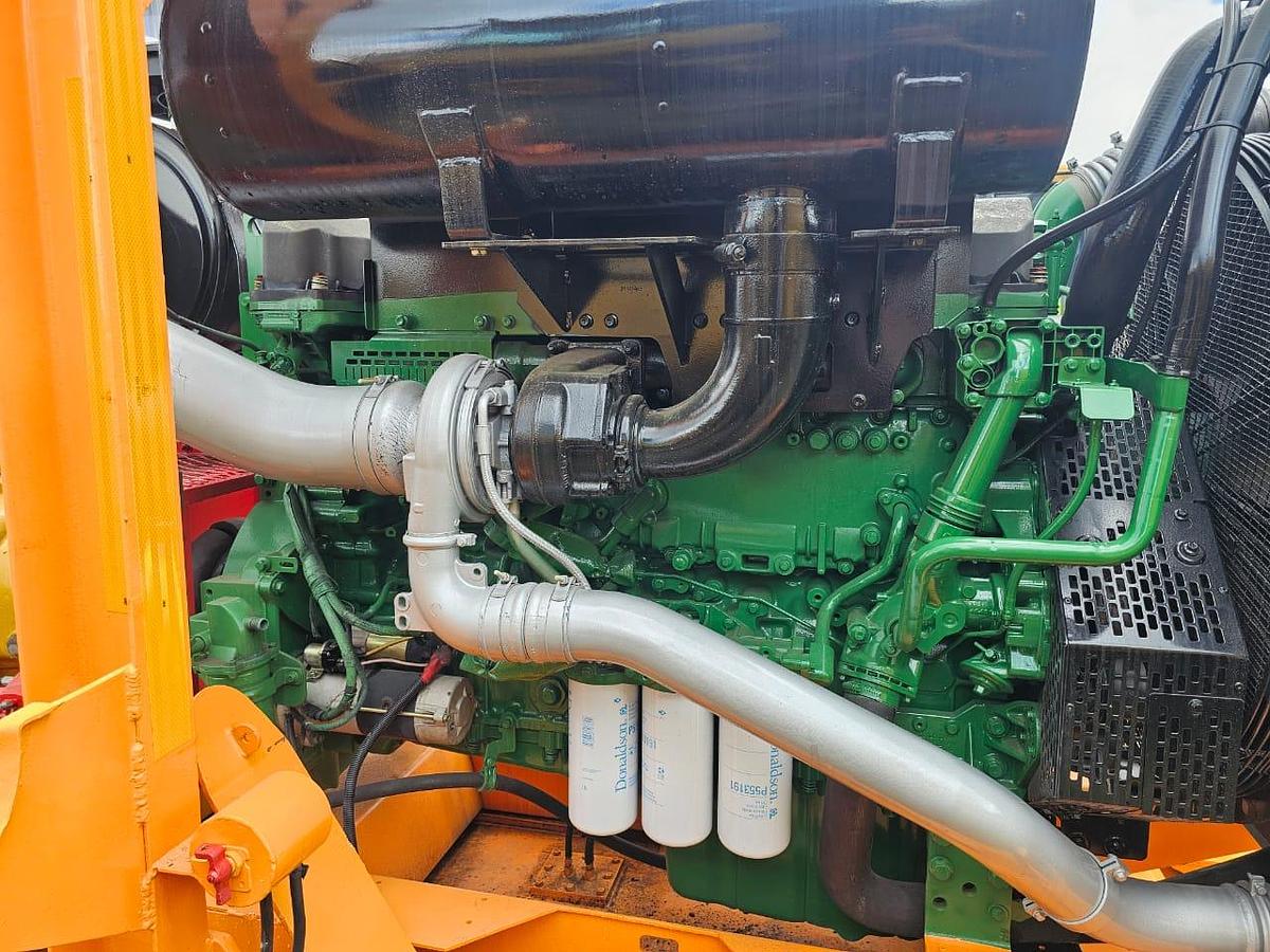 Used VOLVO PENTA DIESEL POWERED ENGINE AND 8" X 6" ROCKTUFF WATER PUMP ON TRAILER - OPERATIONAL