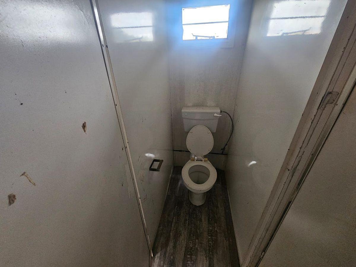 Used 6 METRE BATHROOM CONTAINER