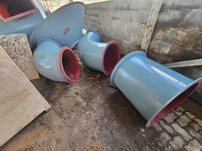 Used COMPLETE (BRAND NEW) 2024 VIBRATING FLUID BED DRYER UNIT, WITH FANS, OVEN, VIBRATORS, DUCTING, CYCLONES, CONTROL PANELS, SCREW FEEDERS, GEARBOXES & MOTORS