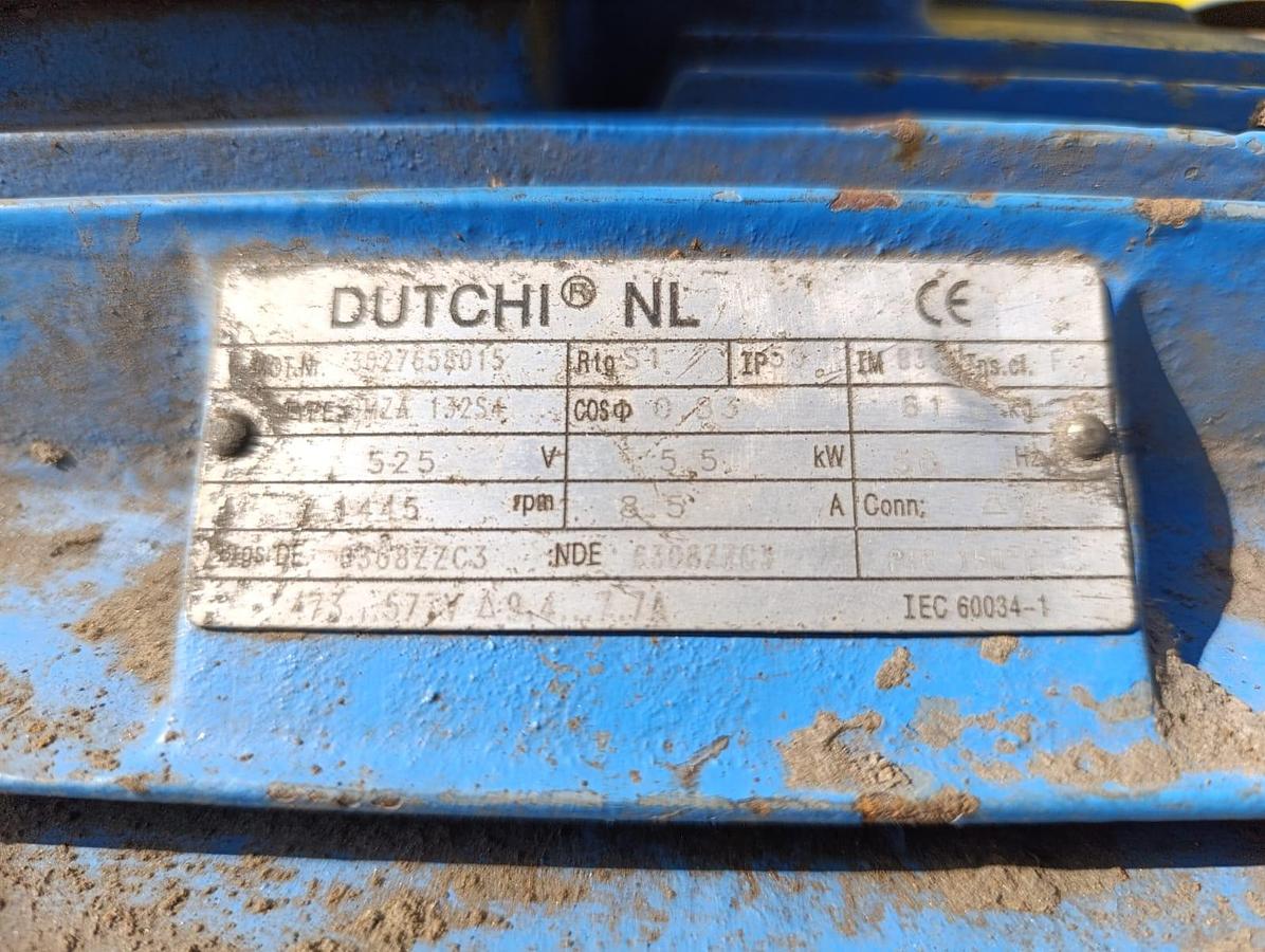 Used PUMP WITH ELECTRIC MOTOR 5.5KW