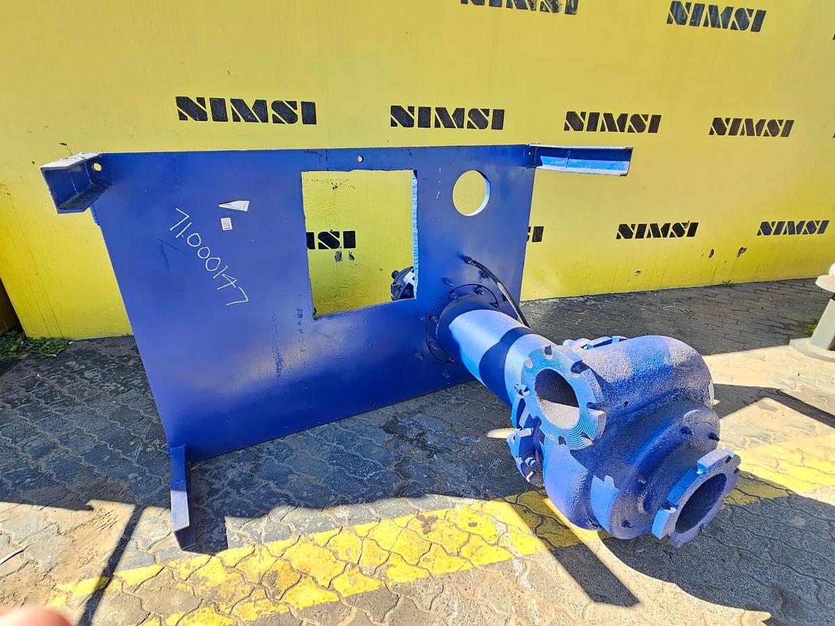 Used 8/6 PUMP WITH ELECTRIC MOTOR & FRAME (USED)