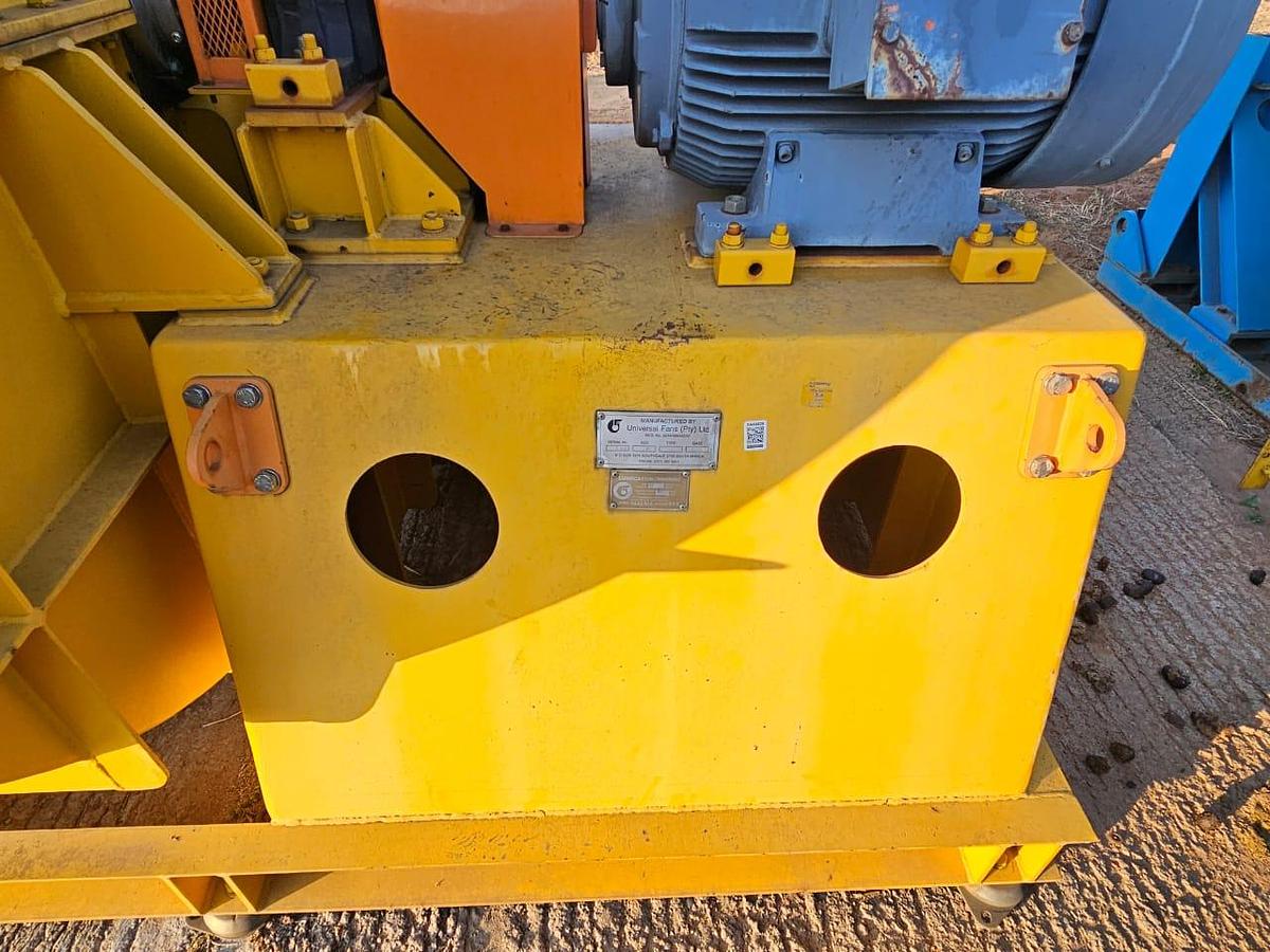Used 90 5RP3 UNIVERSAL FAN WITH 90 KW ELECTRIC MOTOR