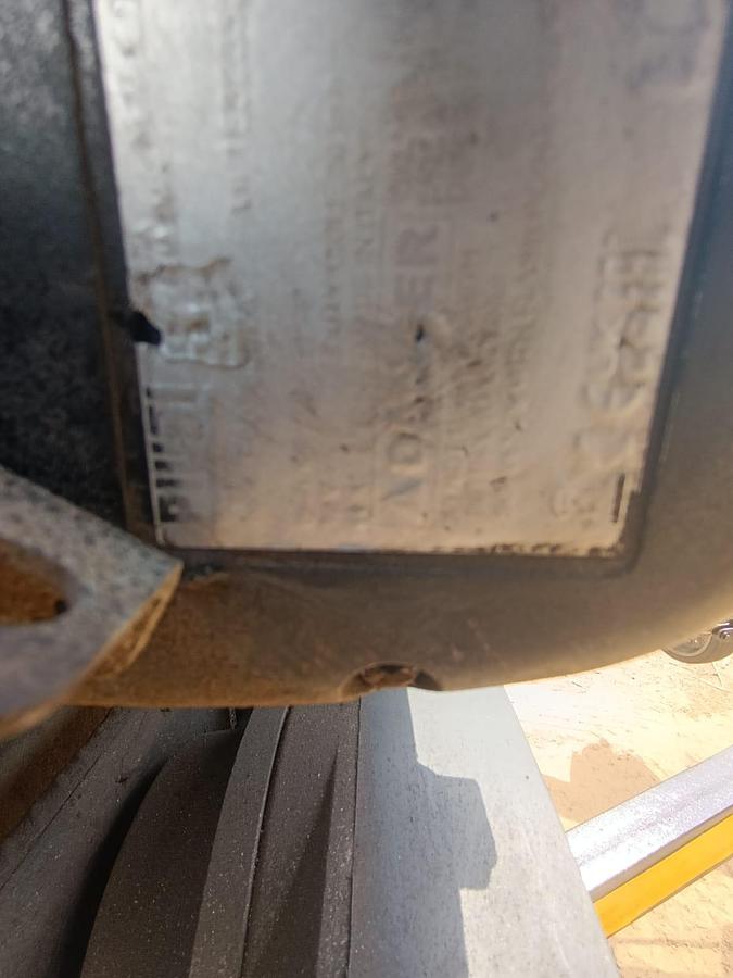 Used HEAVY DUTY 2500 LITRE DIESEL BOWSER TRAILER WITH PUMP & METER- USED CONDITION