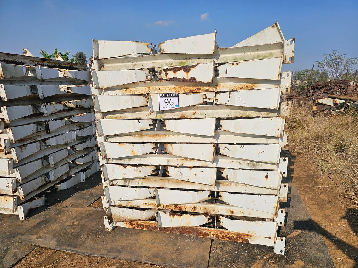 Used 1200 MM CONVEYOR BELT CRADLES