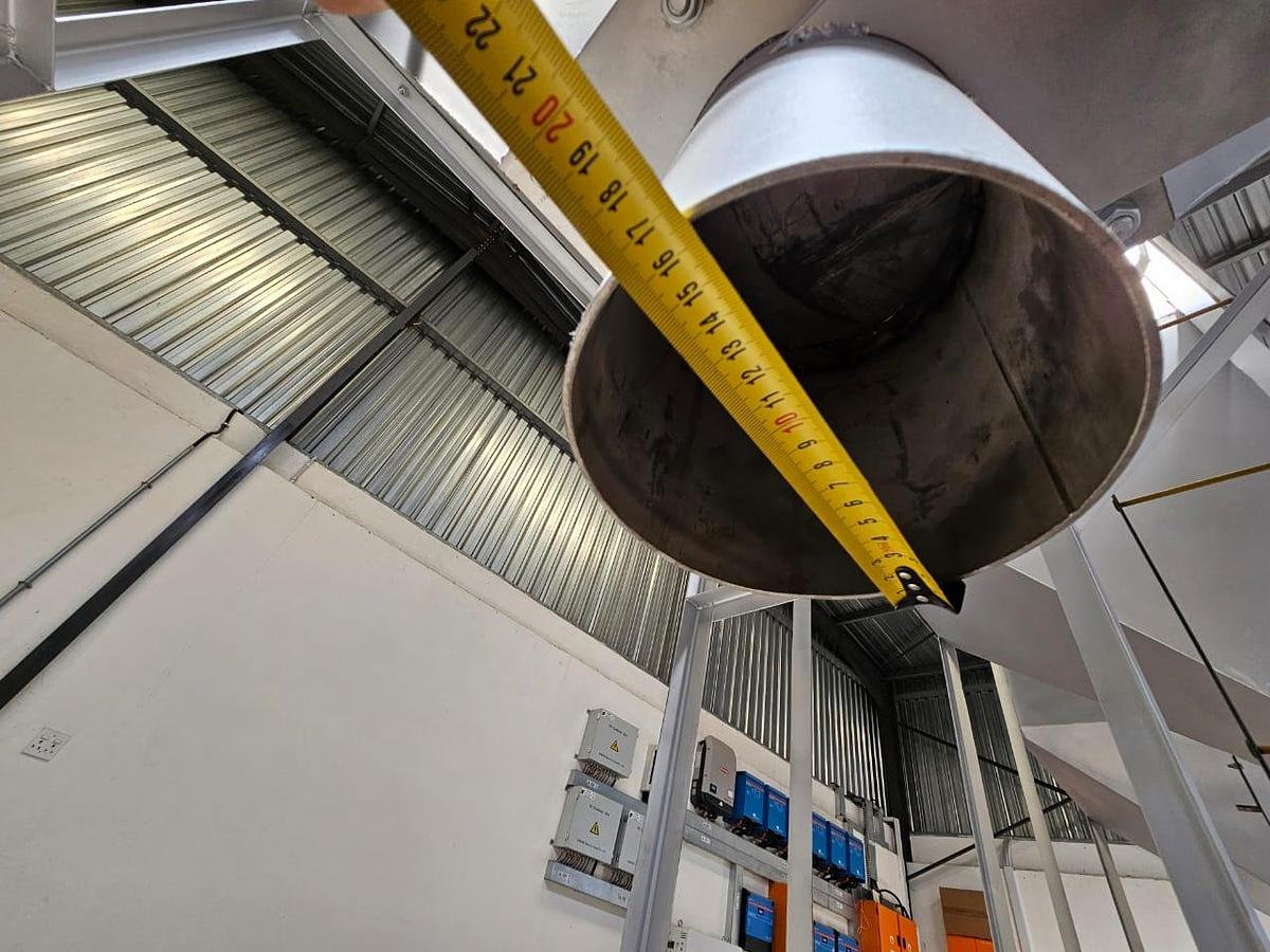 Used OPEN-TOP GRAIN STORAGE BIN