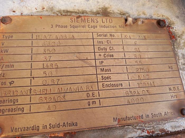 Used 350 KW HANSEN POWERPACK