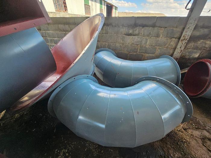 Used COMPLETE (BRAND NEW) 2024 VIBRATING FLUID BED DRYER UNIT, WITH FANS, OVEN, VIBRATORS, DUCTING, CYCLONES, CONTROL PANELS, SCREW FEEDERS, GEARBOXES & MOTORS