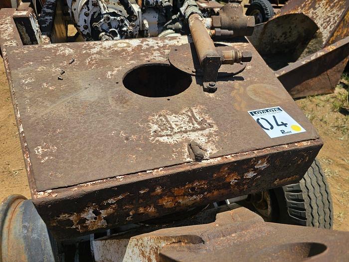 Used UG FLAMEPROOF COMPRESSOR ON TRAILER WITH 60 KW 550 VOLT ELECTRIC MOTOR