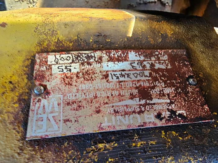 Used ASPHALT TAR MIXER WITH FEEDER BIN, MOTORS AND FLAME HEATER