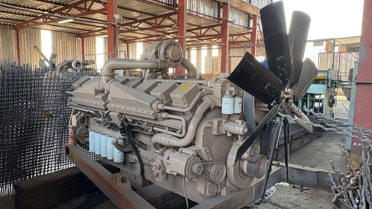 Used CUMMINS KTA50-C V16 1600 HP ENGINE - GOOD CONDITION