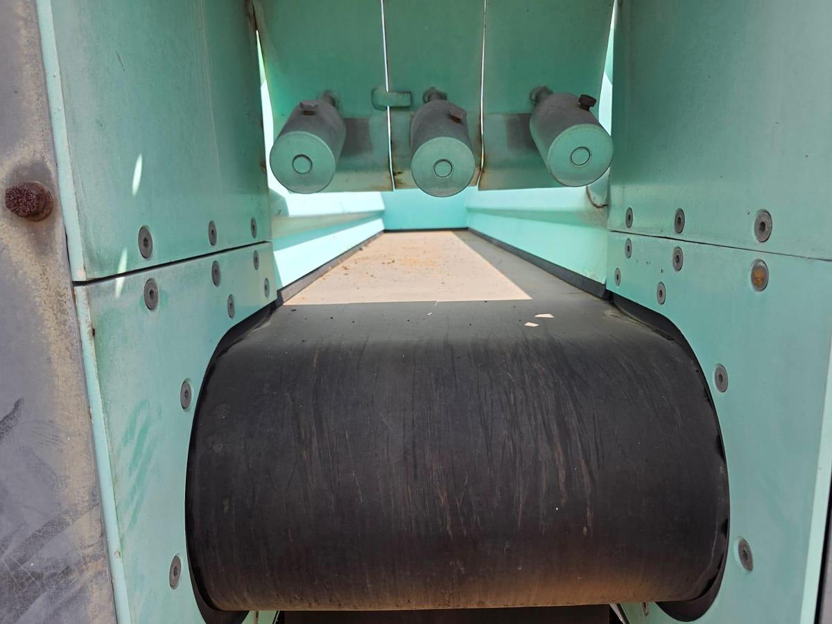 Used PILOT MODULAR BFH560 FEEDING BIN ON SKIDS 500MM CONVEYOR 3.5M