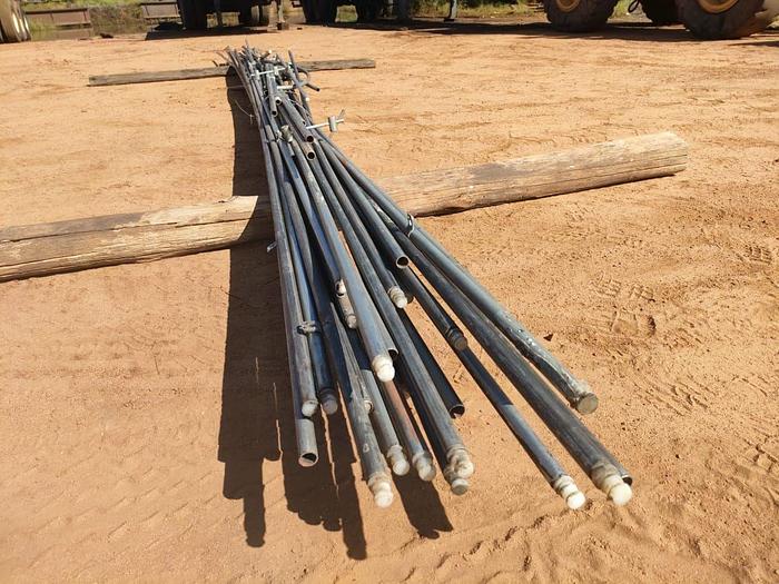 Used 1 X 100 M PACKING LINE ROLLER CONVEYOR STRUCTURE COMPLETE WITH DRIVES UNIT (TESTED)