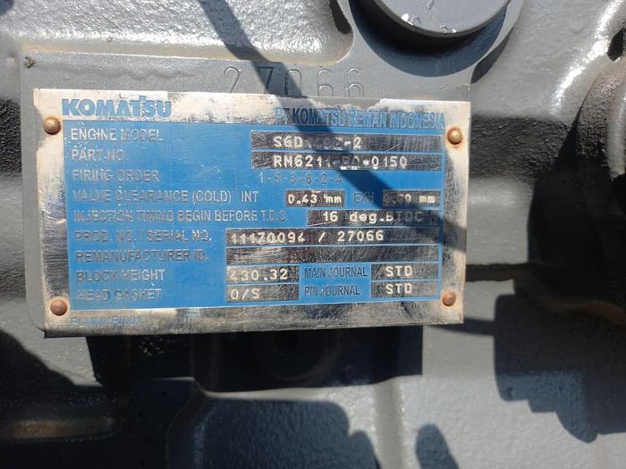 Used KOMATSU SGD140E-R TURBO ENGINE (RUNNER)