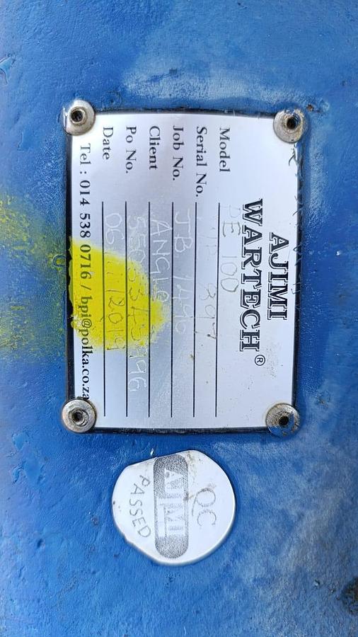 Used WARTECH PUMP (USED CONDITION)