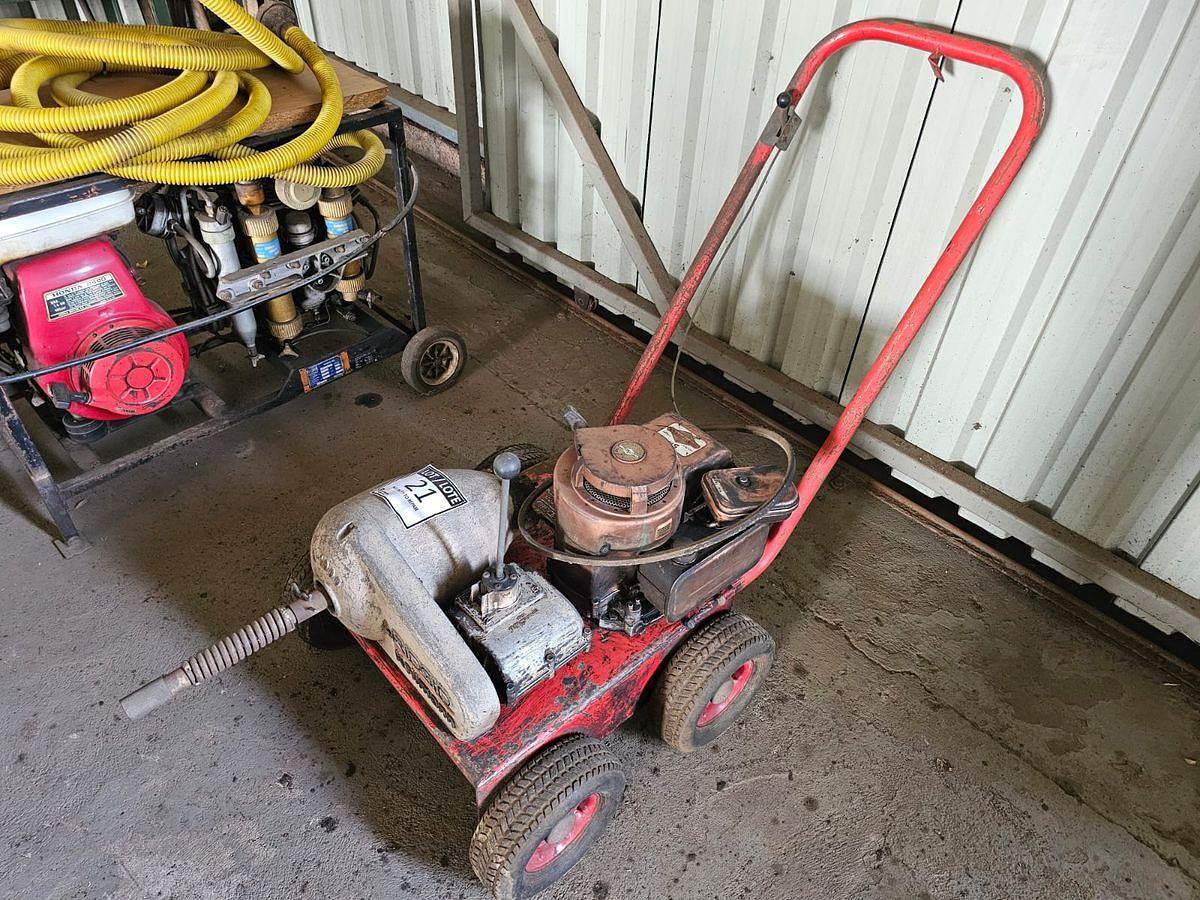 Used RIDGID DRAIN CLEANER MACHINE