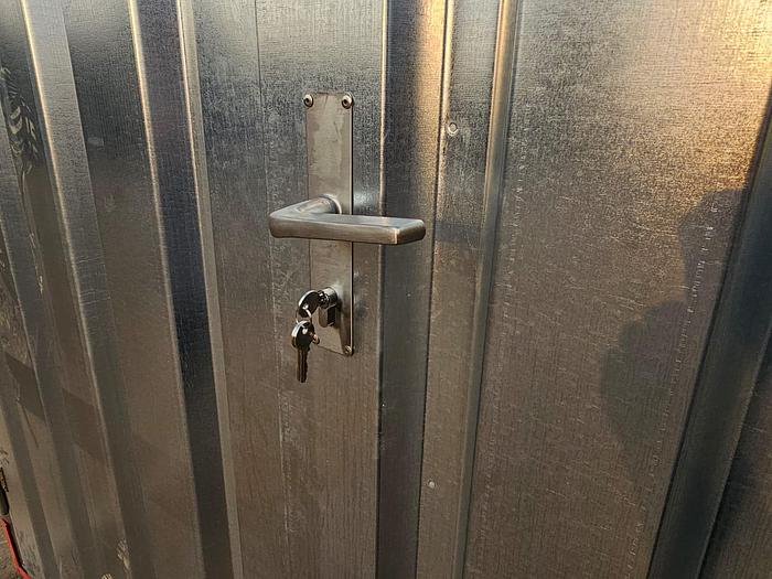 NEW COLLAPSIBLE STEEL STORAGTE CONTAINER / GARDEN SHED ( 4 METER X 2.2 METER)