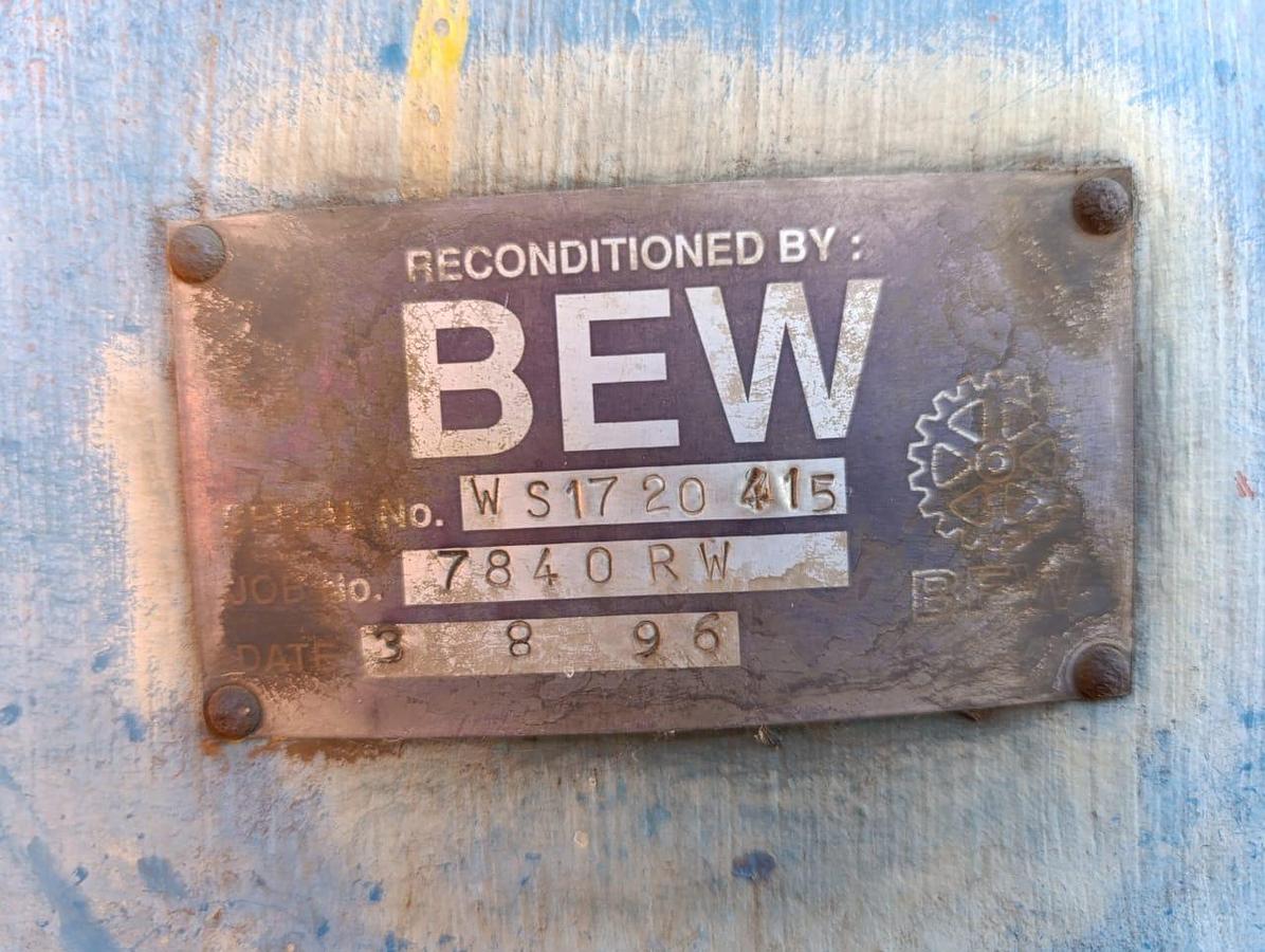 Used BEWGEAR GEARBOX