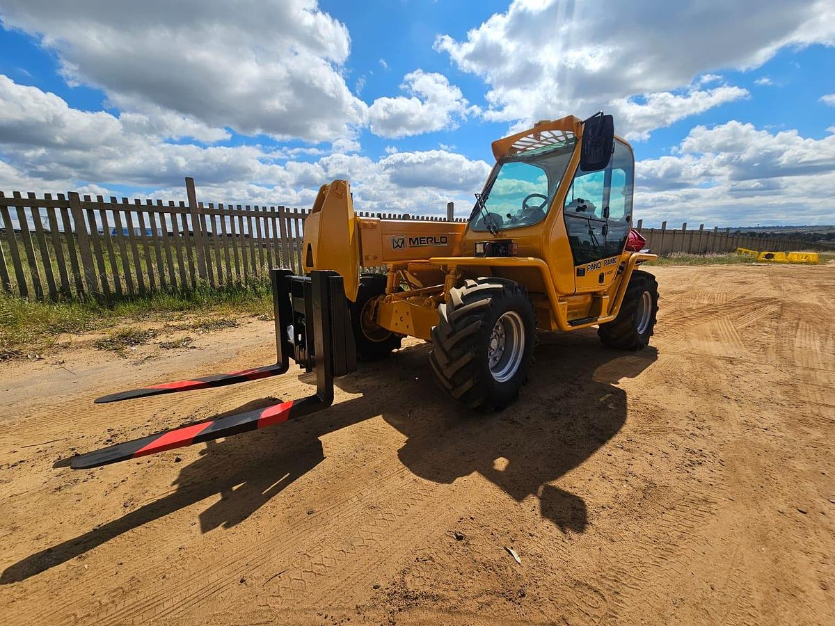 Used MERLO PANORAMIC P60.10 TELEHANDLER WITH PERKIN 2168/2400 ENGINE (RUNNER)