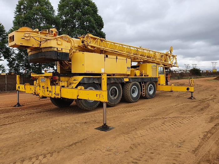 Used LIEBHERR TM1080N 80 TON MOBILE CRANE 1993 (RUNNER) (WITH NATIS) 