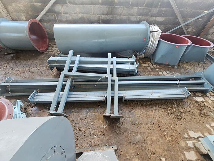 Used COMPLETE (BRAND NEW) 2024 VIBRATING FLUID BED DRYER UNIT, WITH FANS, OVEN, VIBRATORS, DUCTING, CYCLONES, CONTROL PANELS, SCREW FEEDERS, GEARBOXES & MOTORS