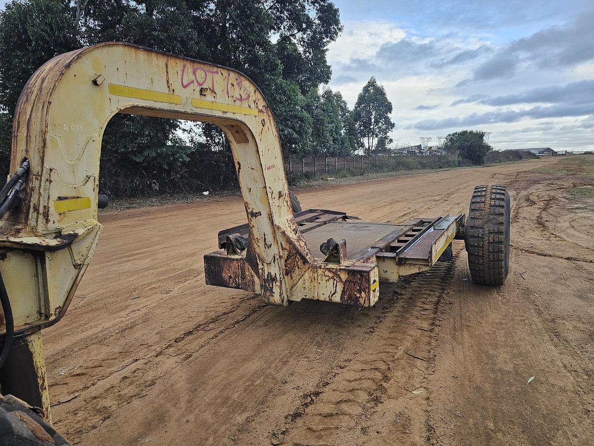 Used BELL TRACTOR WITH TRAILER