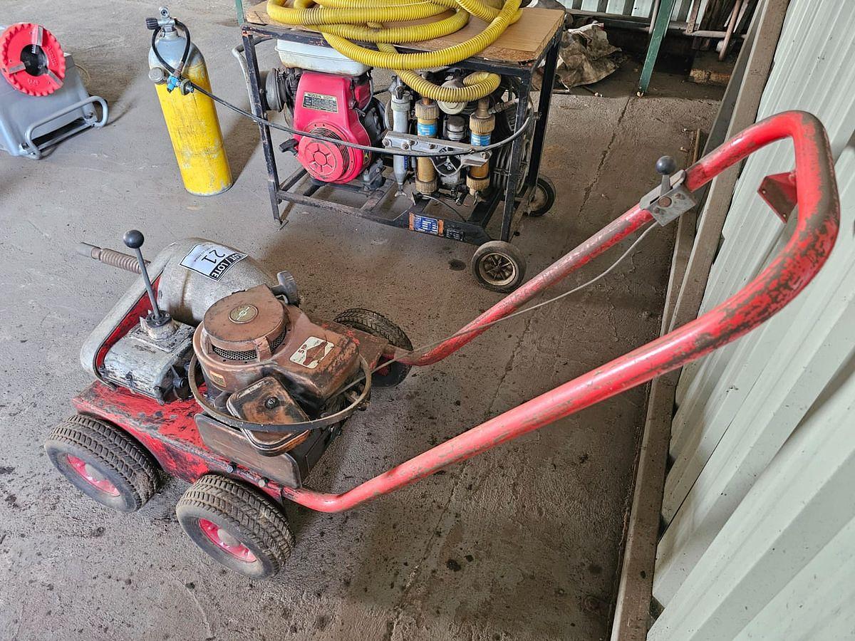 Used RIDGID DRAIN CLEANER MACHINE