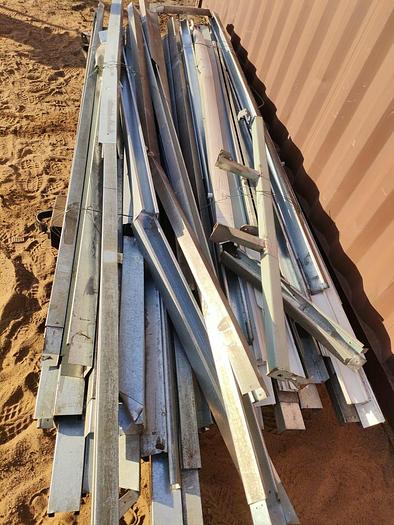 Used 1 X 100 M PACKING LINE ROLLER CONVEYOR STRUCTURE COMPLETE WITH DRIVES UNIT (TESTED)