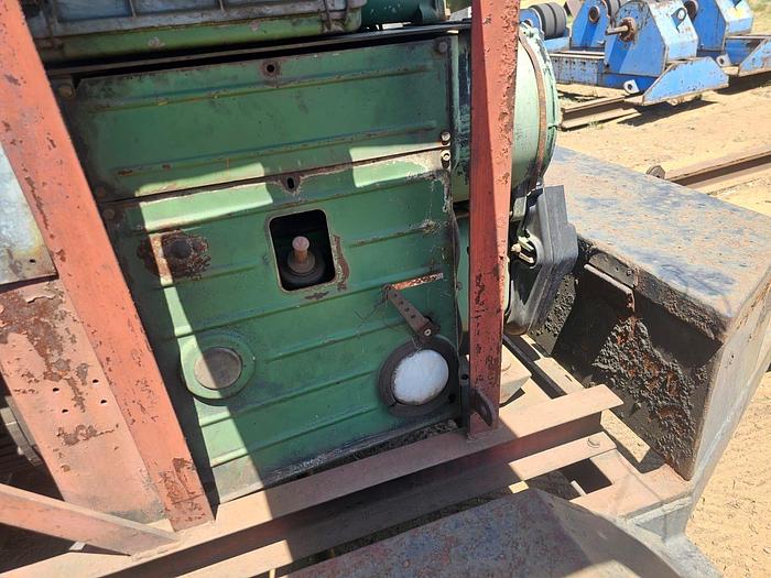 Used GENERATOR & POWERWELD 400 WELDER WITH 25 KW HATZ 3 CYLINDER ENGINE ON TRAILER