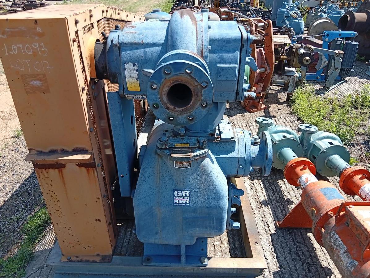 Used SELF-PRIMING CENTRIFUGAL PUMP SYSTEM WITH 55KW ELECTRICAL MOTOR
