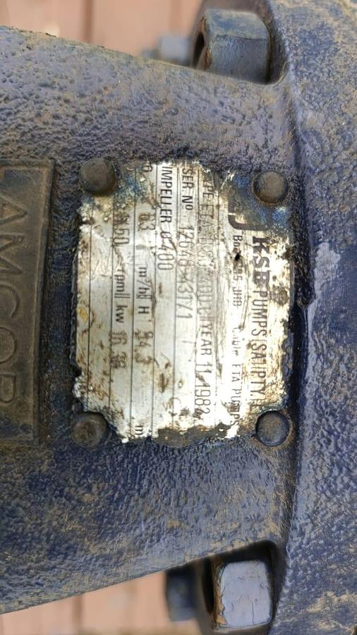 Used KSB PUMP (USED)