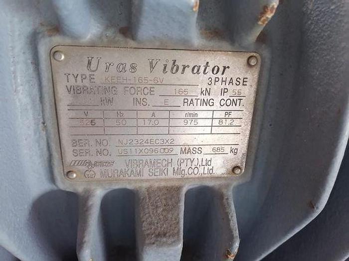 Used 11 KW URAS Vibrating Motor