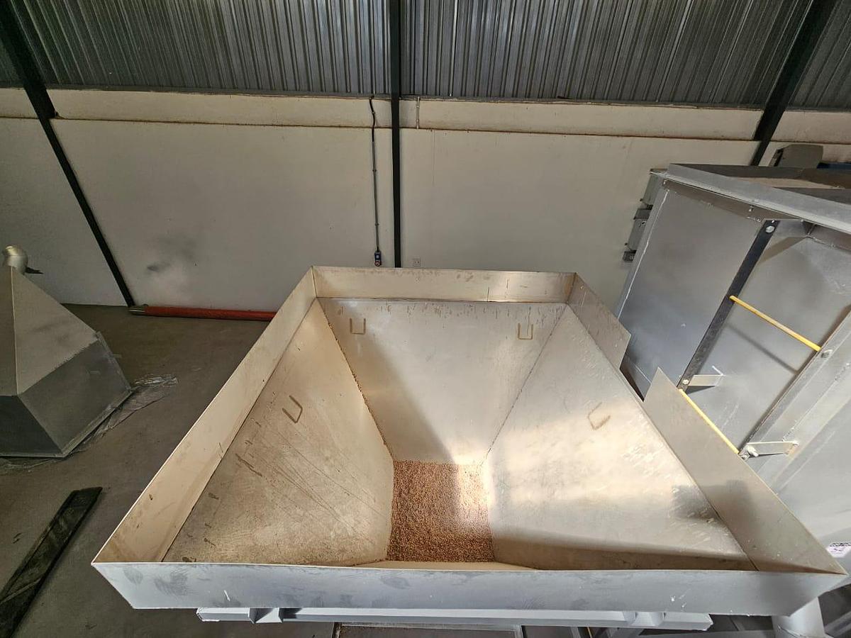 Used OPEN-TOP GRAIN STORAGE BIN